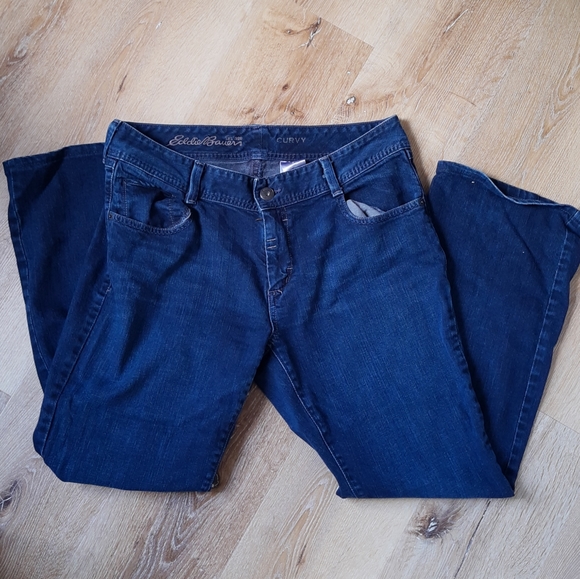 Eddie Bauer Denim - Eddie Bauer dark wash jeans size 12R